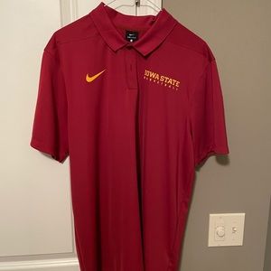 Iowa state Nike polo